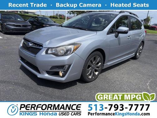 Ice Silver Metallic 2015 Subaru Impreza 2.0i Sport Premium