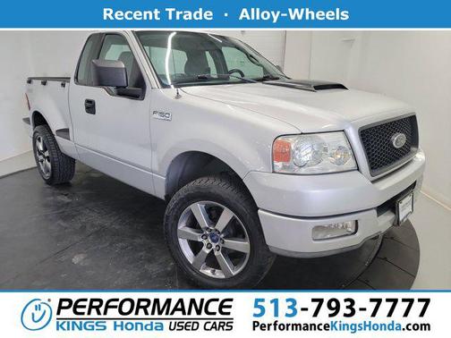 Silver Clearcoat Metallic 2004 Ford F-150 STX Flareside