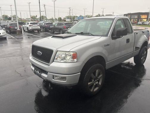 Silver Clearcoat Metallic 2004 Ford F-150 STX Flareside