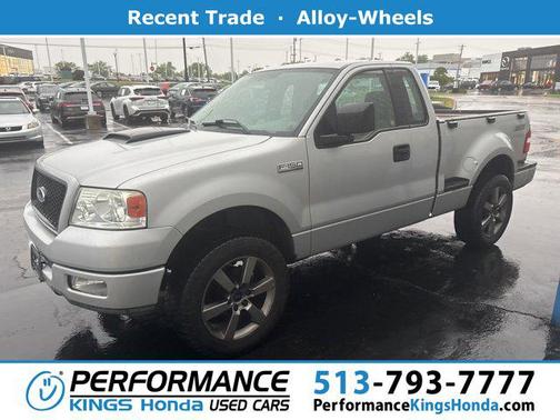 Silver Clearcoat Metallic 2004 Ford F-150 STX Flareside