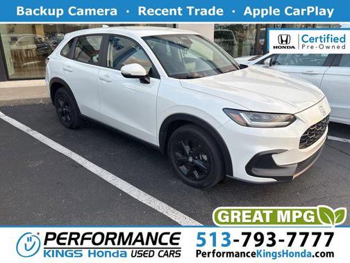 Platinum White Pearl 2025 Honda HR-V LX