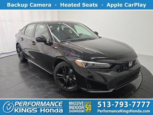 Crystal Black Pearl 2026 Honda Civic Si Base