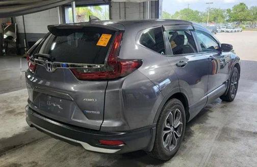 Gray 2022 Honda CR-V Hybrid EX