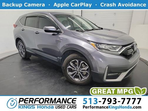Gray 2022 Honda CR-V Hybrid EX