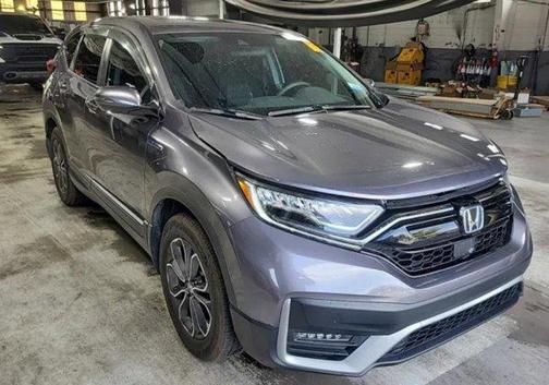 Gray 2022 Honda CR-V Hybrid EX