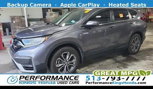 Gray 2022 Honda CR-V Hybrid EX