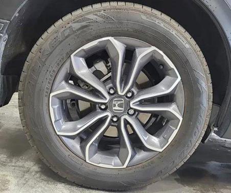 Gray 2022 Honda CR-V Hybrid EX