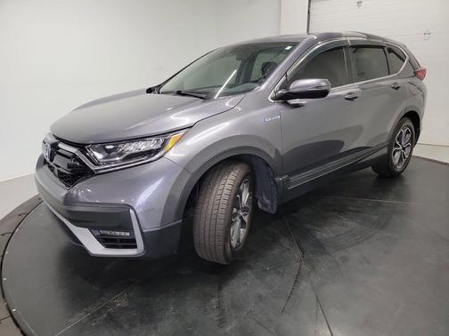 Gray 2022 Honda CR-V Hybrid EX