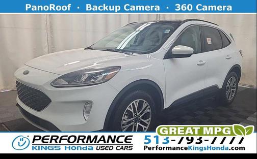 Oxford White 2022 Ford Escape SEL