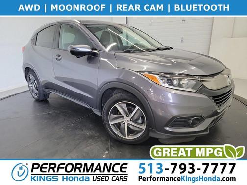 Modern Steel Metallic 2021 Honda HR-V EX