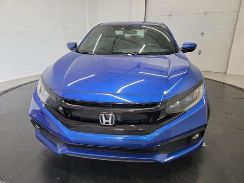 Aegean Blue Metallic 2020 Honda Civic Sport