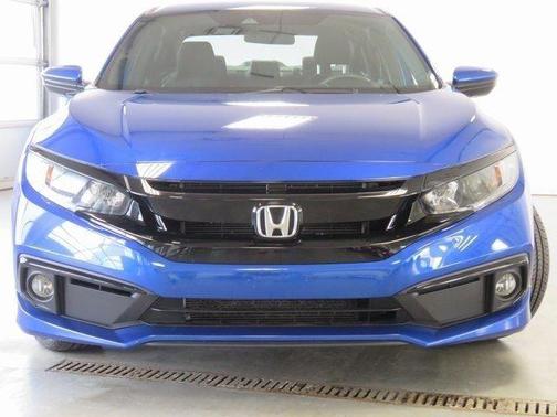 Aegean Blue Metallic 2020 Honda Civic Sport