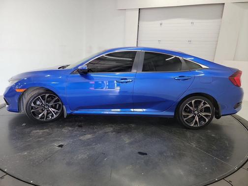 Aegean Blue Metallic 2020 Honda Civic Sport