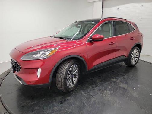 Red Metallic 2021 Ford Escape Titanium