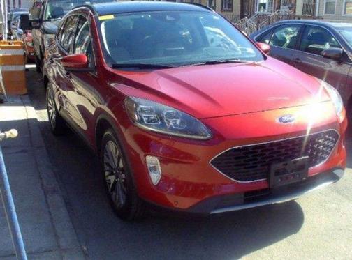 Red Metallic 2021 Ford Escape Titanium