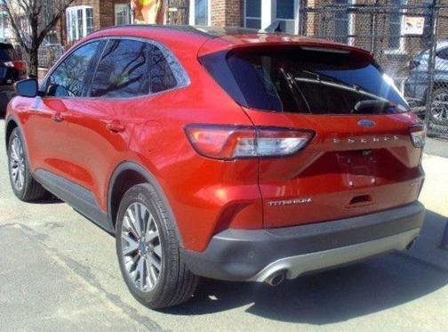 Red Metallic 2021 Ford Escape Titanium