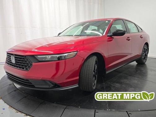 Radiant Red Metallic 2025 Honda Accord SE