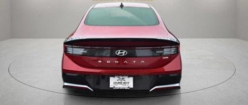 Ultimate red 2025 Hyundai SONATA Hybrid SE
