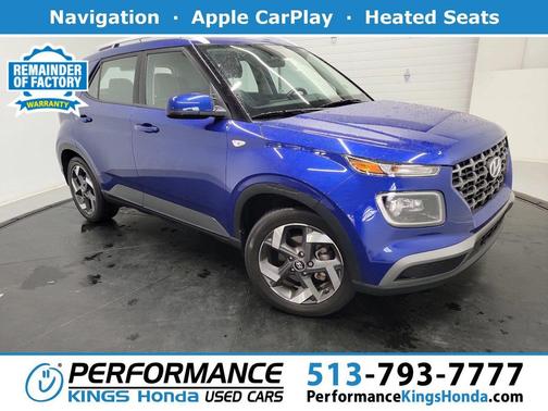 Intense Blue 2023 Hyundai VENUE Limited