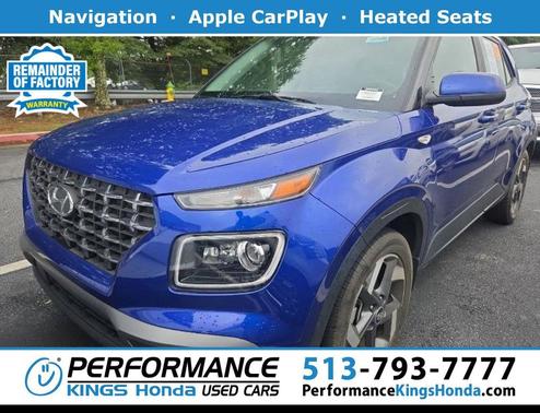 Intense Blue 2023 Hyundai VENUE Limited