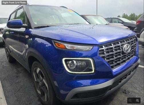 Intense Blue 2023 Hyundai VENUE Limited