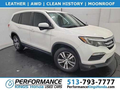 White Diamond Pearl 2016 Honda Pilot EX-L