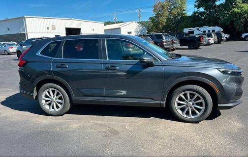 Gray 2024 Honda CR-V EX AWD