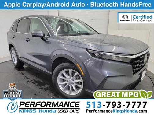 Gray 2024 Honda CR-V EX AWD