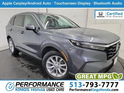 Gray 2024 Honda CR-V EX AWD