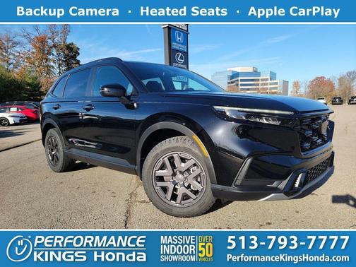Crystal Black Pearl 2026 Honda CR-V Hybrid TrailSport AWD