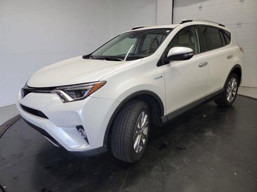 Blizzard Pearl 2016 Toyota RAV4 Hybrid Limited