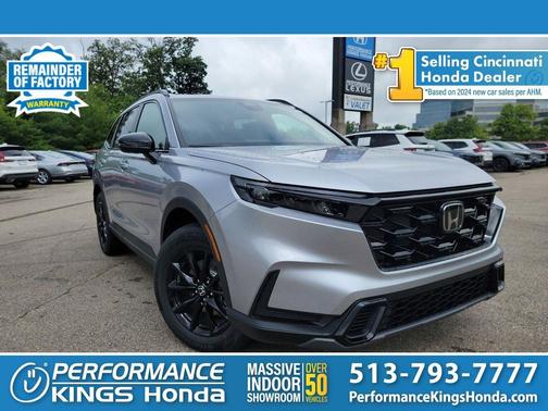Solar Silver Metallic 2026 Honda CR-V Hybrid Sport AWD