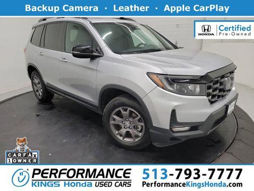 Lunar Silver Metallic 2024 Honda Passport AWD TrailSport