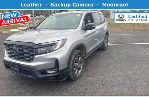 Lunar Silver Metallic 2024 Honda Passport AWD TrailSport