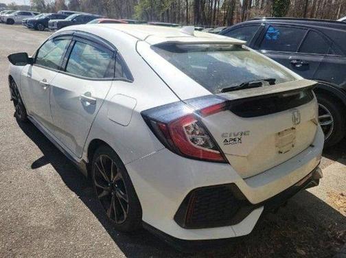 White 2018 Honda Civic Sport