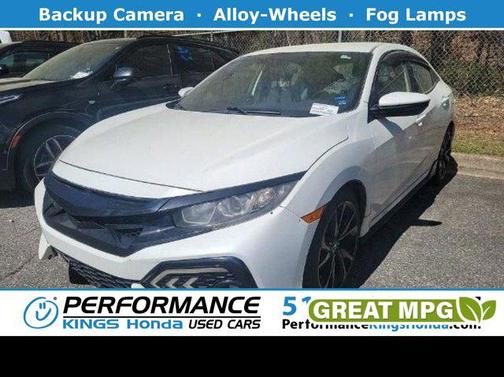 White 2018 Honda Civic Sport