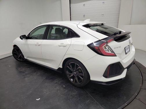 White 2018 Honda Civic Sport