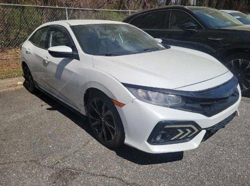 White 2018 Honda Civic Sport