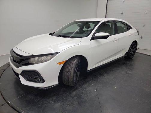 White 2018 Honda Civic Sport