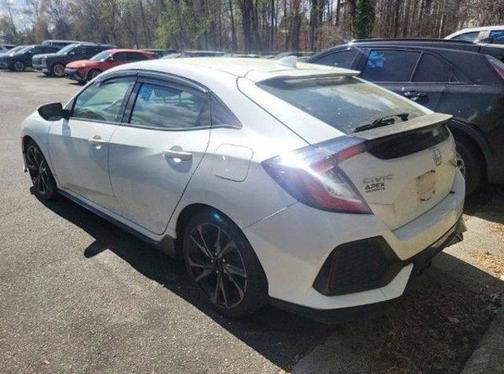 White 2018 Honda Civic Sport