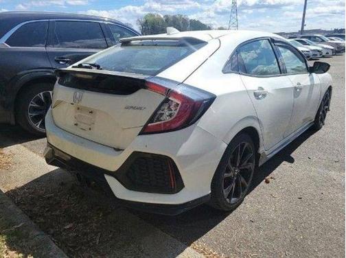 White 2018 Honda Civic Sport