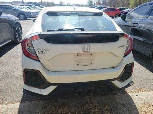 White 2018 Honda Civic Sport