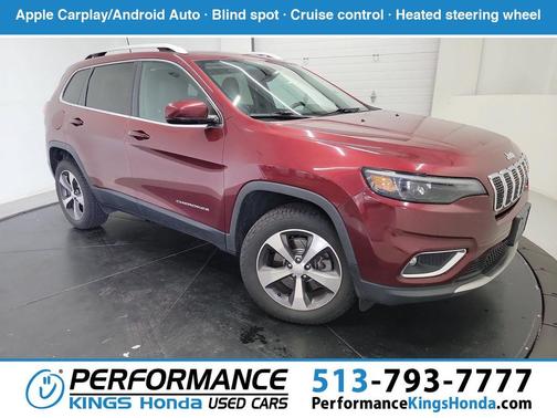 Velvet Red Pearlcoat 2020 Jeep Cherokee Limited