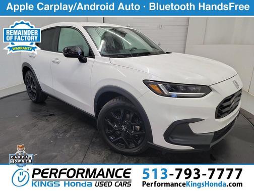 Platinum White Pearl 2025 Honda HR-V AWD Sport