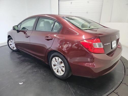 Crimson Pearl 2012 Honda Civic LX