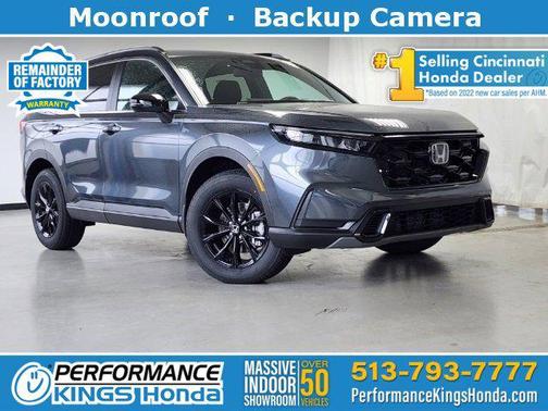 Gray Metallic 2023 Honda CR-V Hybrid Sport AWD