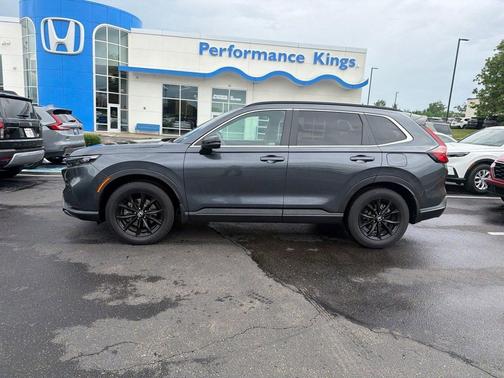 Gray Metallic 2023 Honda CR-V Hybrid Sport AWD