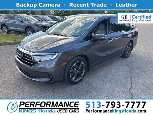 Gray 2024 Honda Odyssey Elite