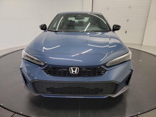 Blue Lagoon Pearl 2025 Honda Civic Hybrid Sport Touring
