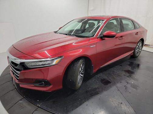 Radiant Red 2021 Honda Accord Hybrid EX-L